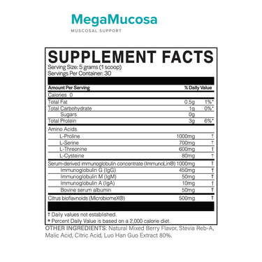 MegaMucosa - Microbiome Labs - Leaky Gut - Digestive Rebuilder